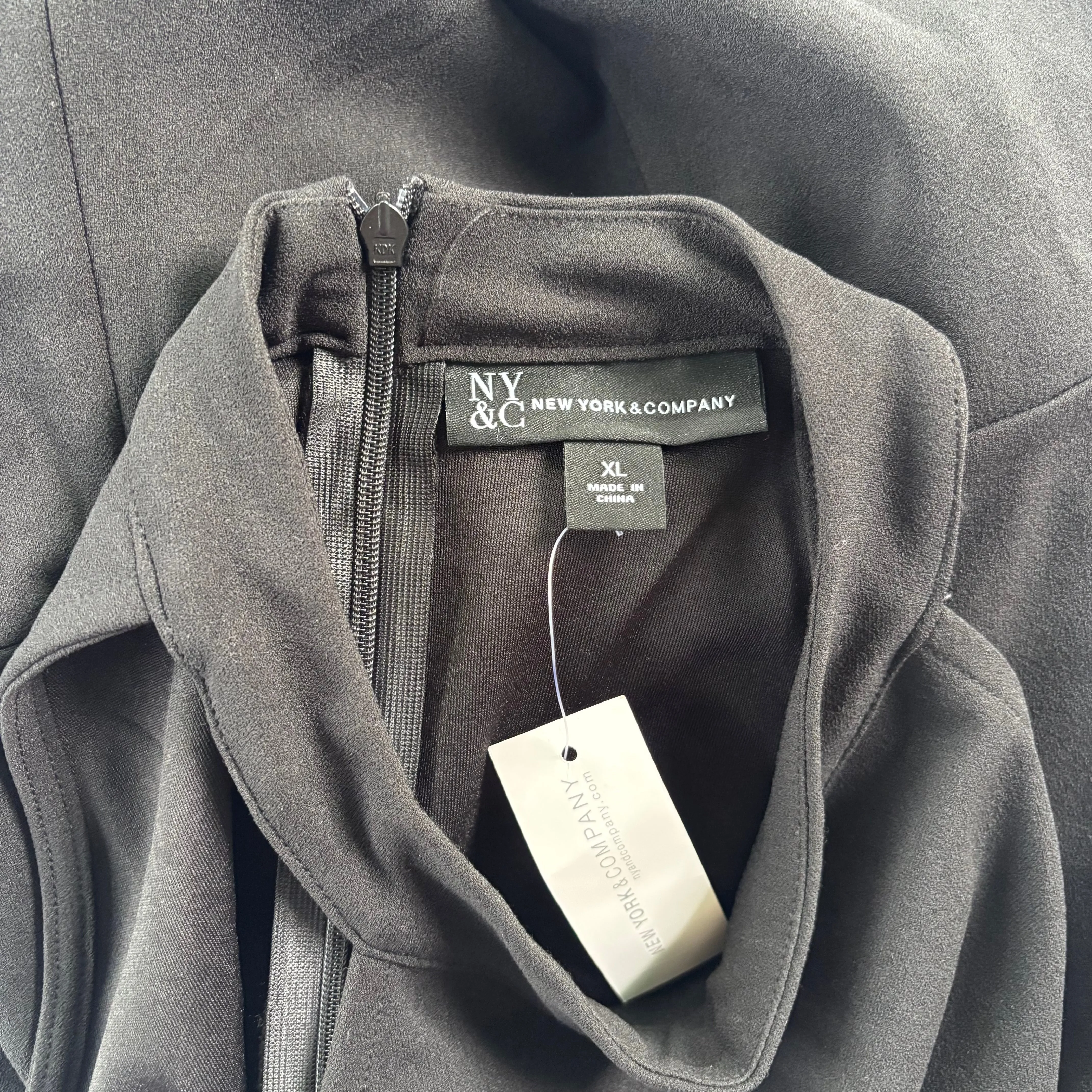 Jumpsuit By New York And Co In Black, Size: Xl
