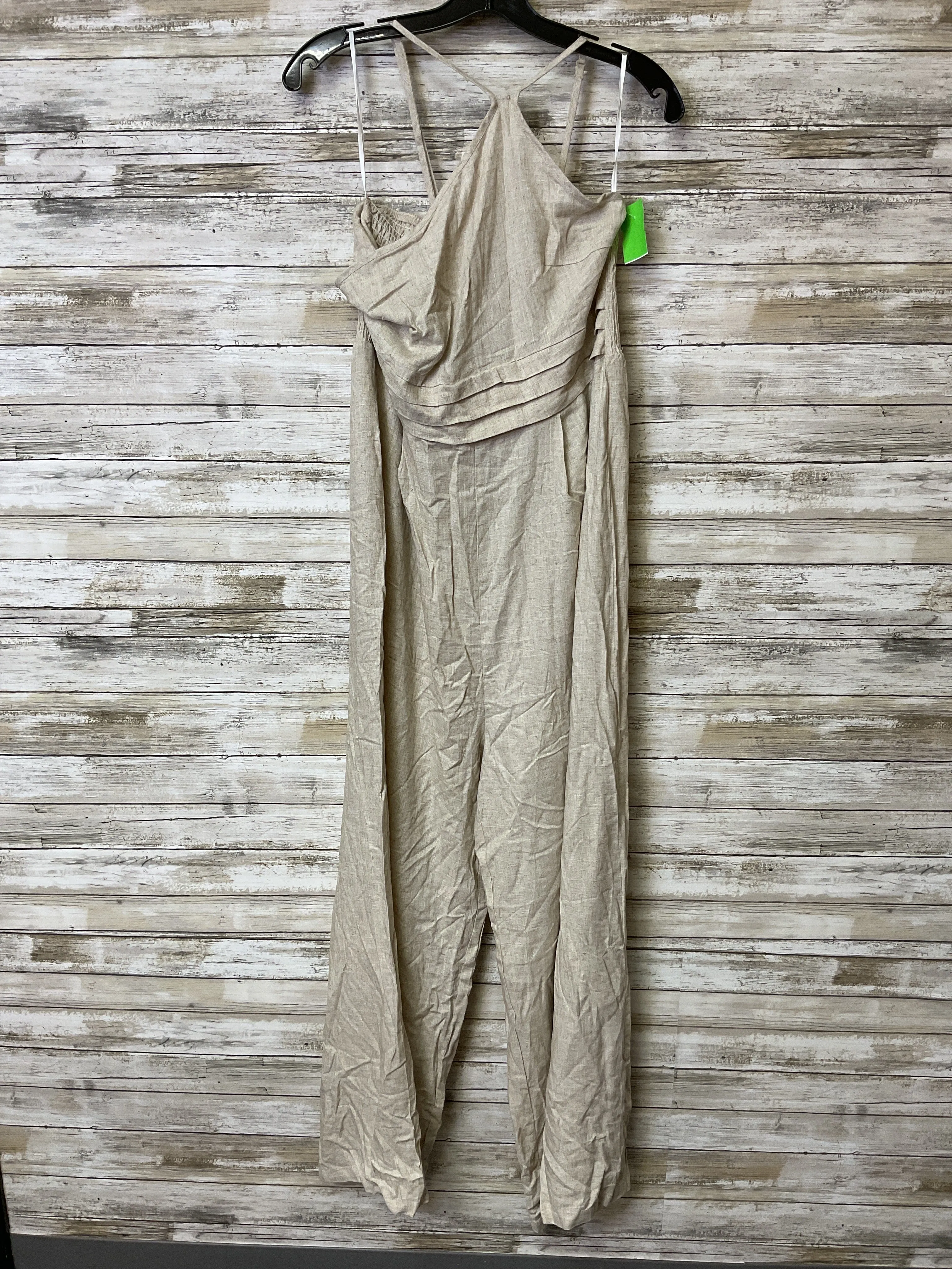 Jumpsuit By Shein In Tan, Size:Xl