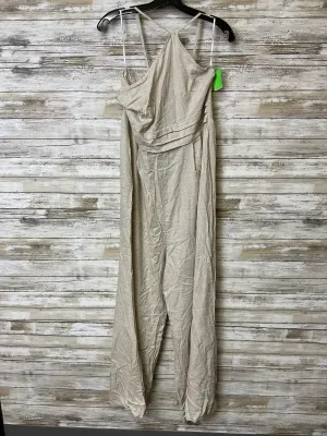 Jumpsuit By Shein In Tan, Size:Xl