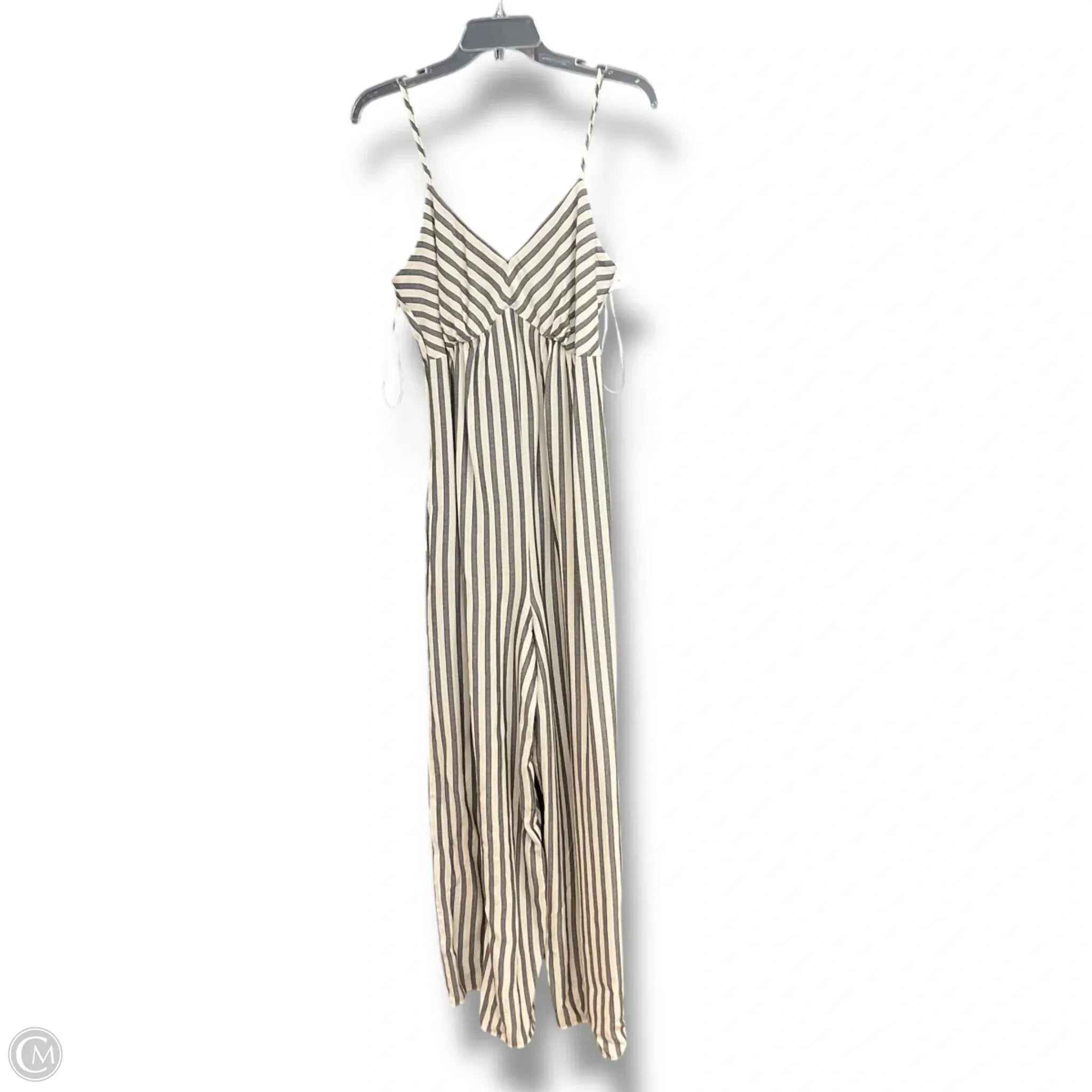 Jumpsuit By Topshop In Striped Pattern, Size: M