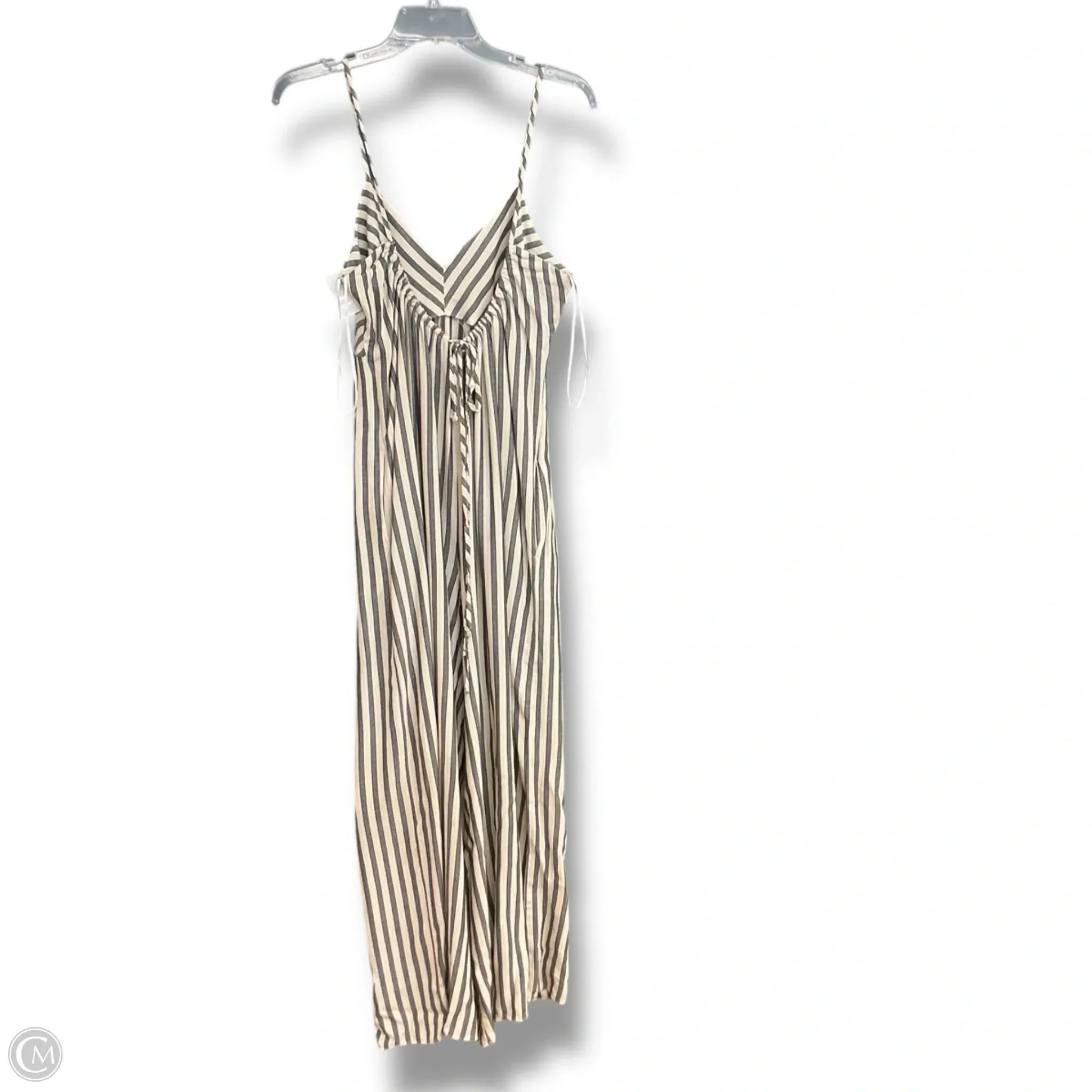 Jumpsuit By Topshop In Striped Pattern, Size: M