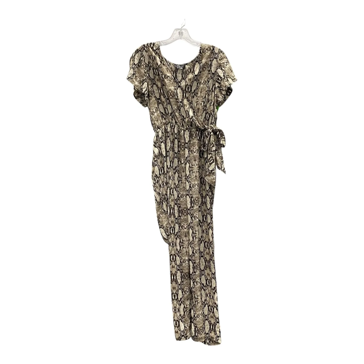 Jumpsuit By Venus In Snakeskin Print, Size:S