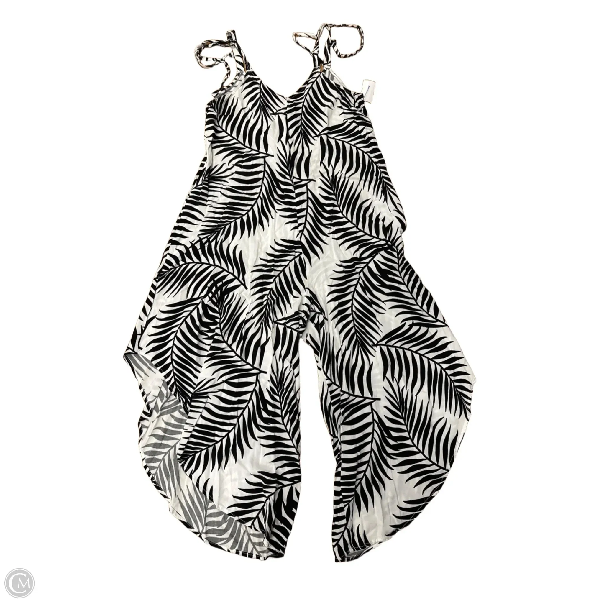 Jumpsuit By Vince Camuto In Black & White, Size: S