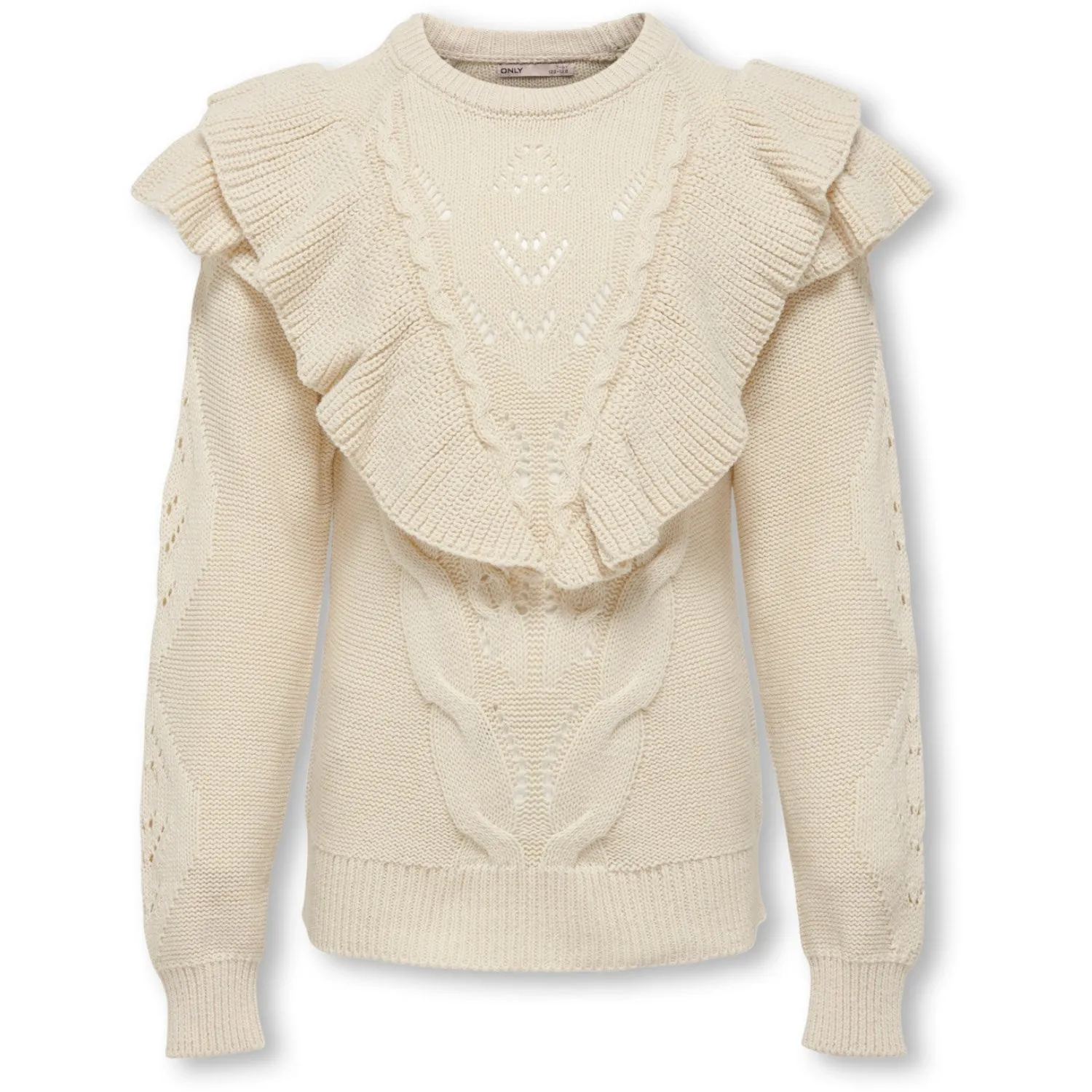 Kids ONLY Birch Rillo Ruffle Knit Blouse