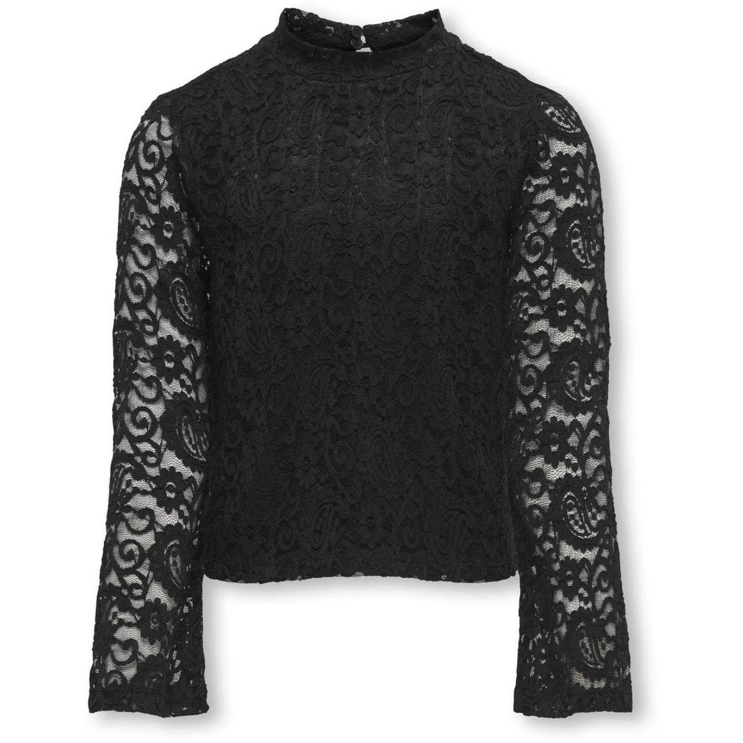 kids ONLY Black Milly Flared Sleeve Lace Blouse
