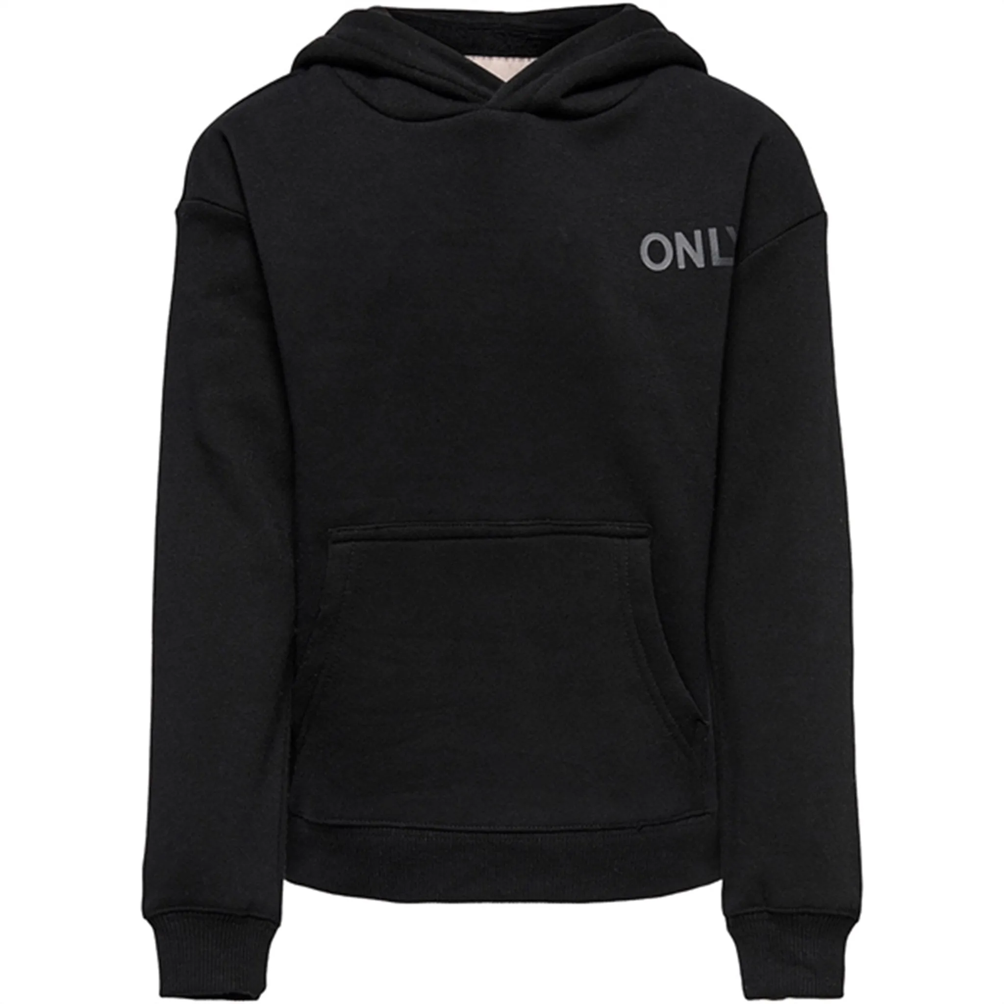 Kids ONLY Black NOOS Logo Hooded Sweatshirt