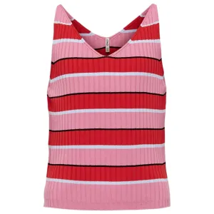 Kids ONLY Candy Pink Debbie Stripe Knit Top