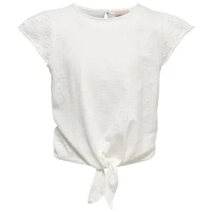 Kids ONLY Cloud Dancer Molly Knot Top