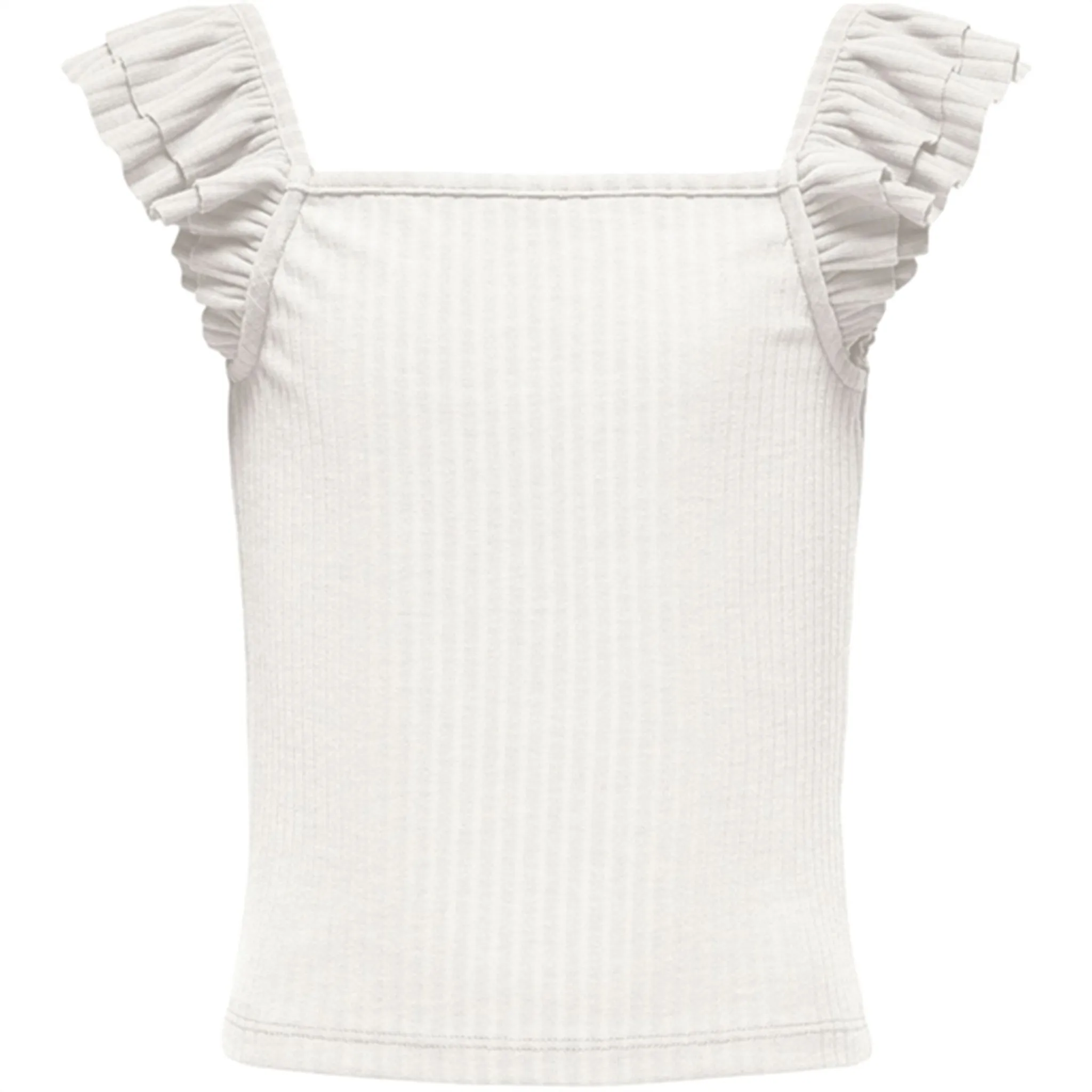 Kids ONLY Cloud Dancer Nella Frill Strap Top