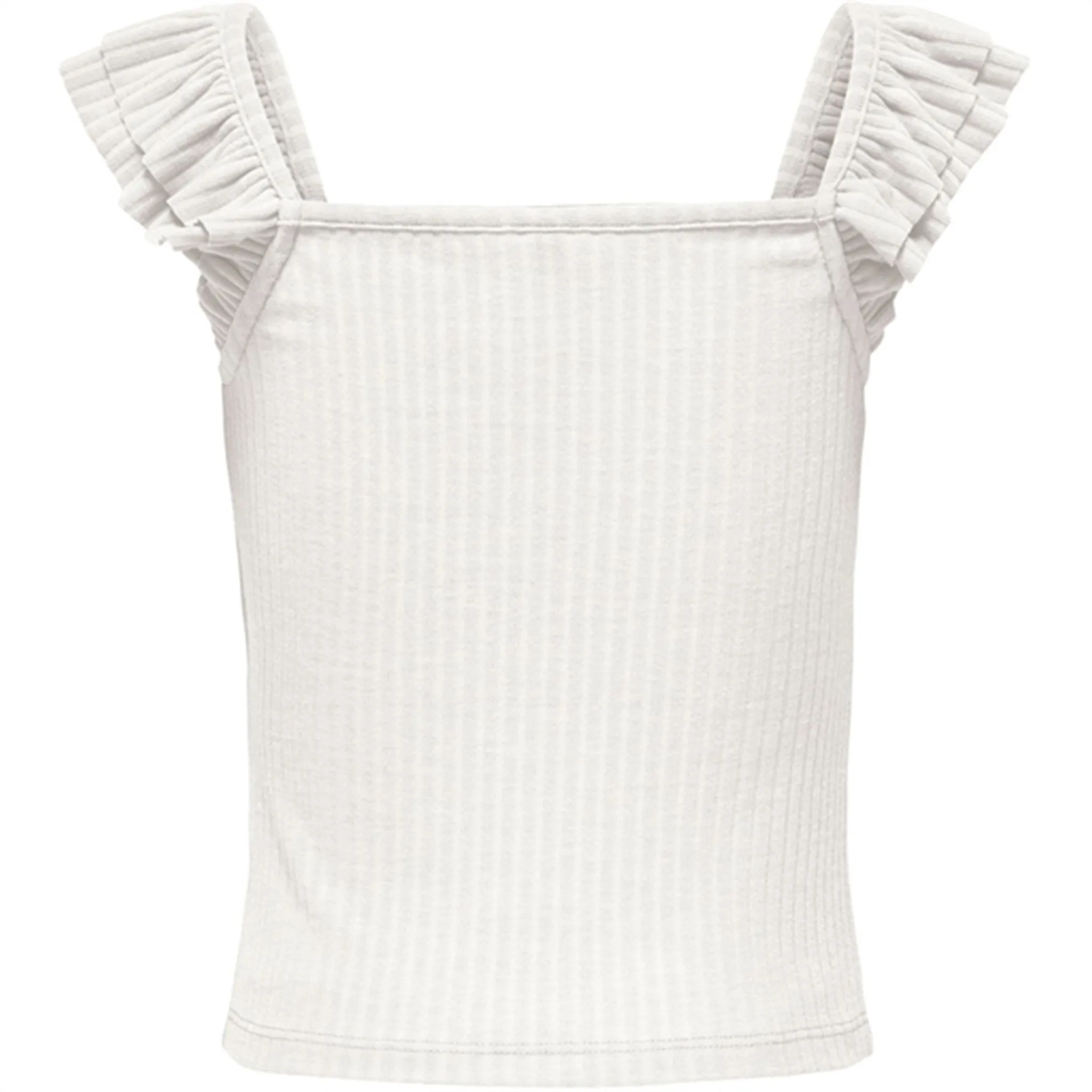 Kids ONLY Cloud Dancer Nella Frill Strap Top