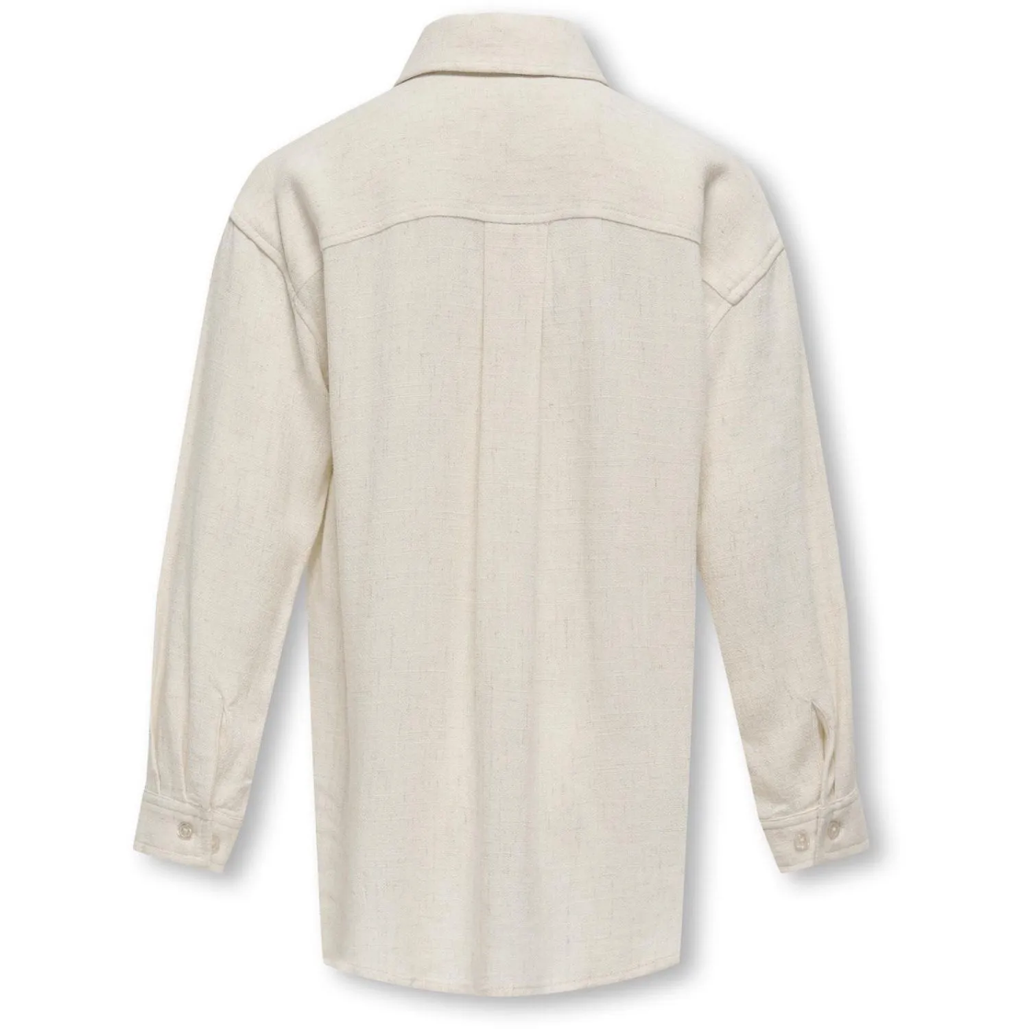 kids ONLY Moonbeam Siesta L/S Linen Blend Ovs Shirt Pnt