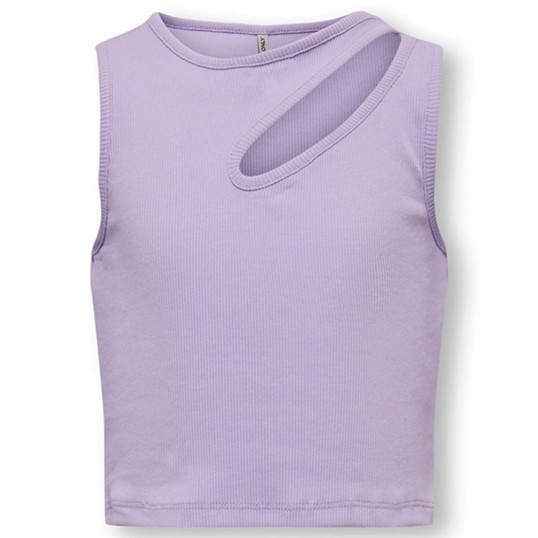 Kids ONLY Purple Rose Nussa Front Cut Out Short Top