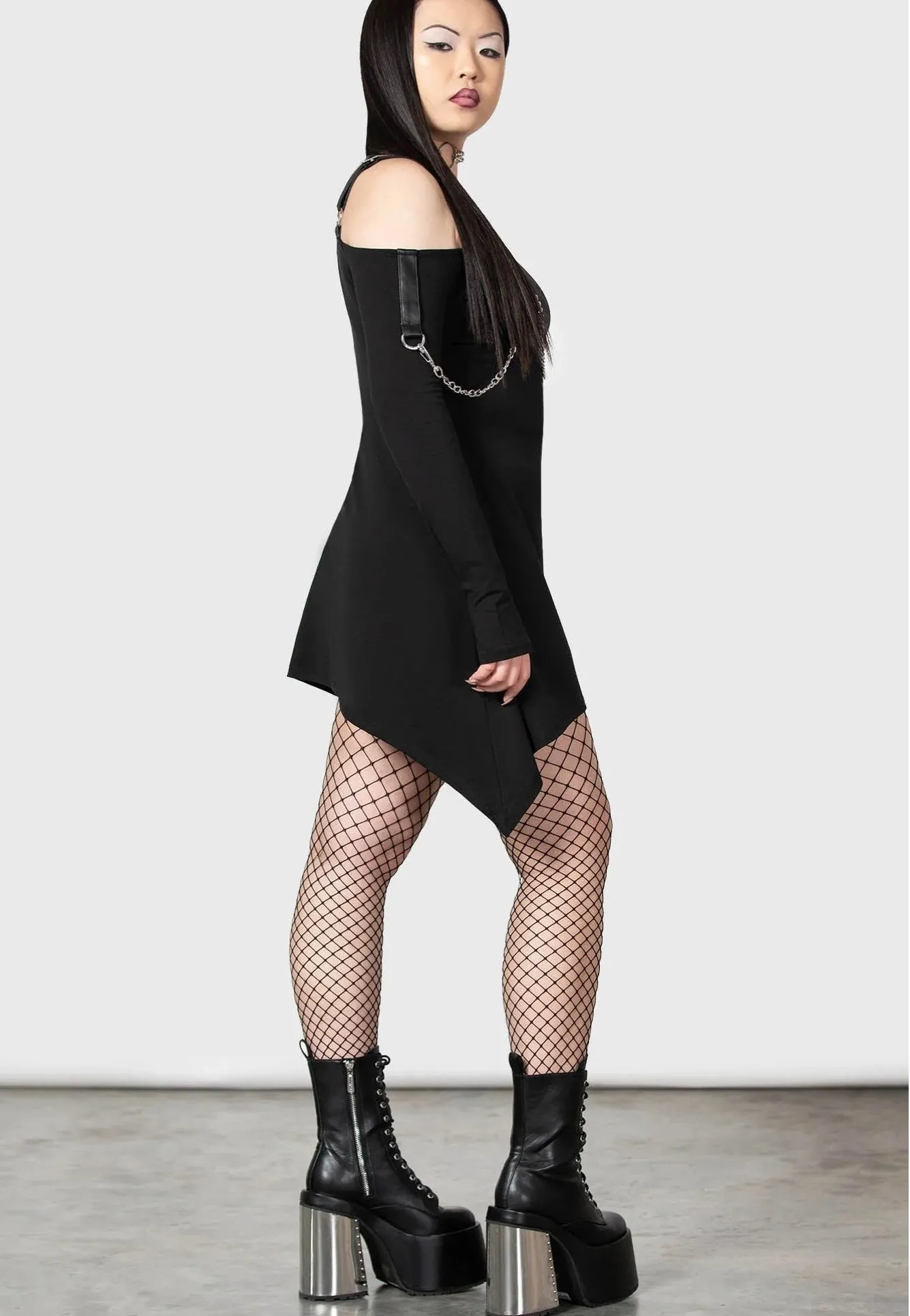 Killstar - Pleasure & Chain Black - Dress