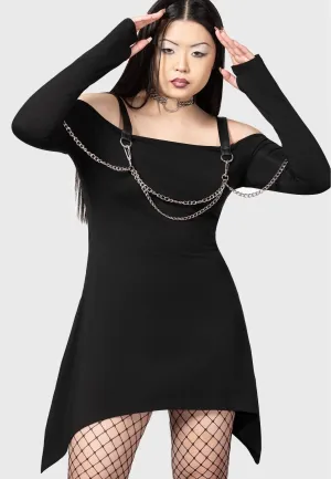 Killstar - Pleasure & Chain Black - Dress