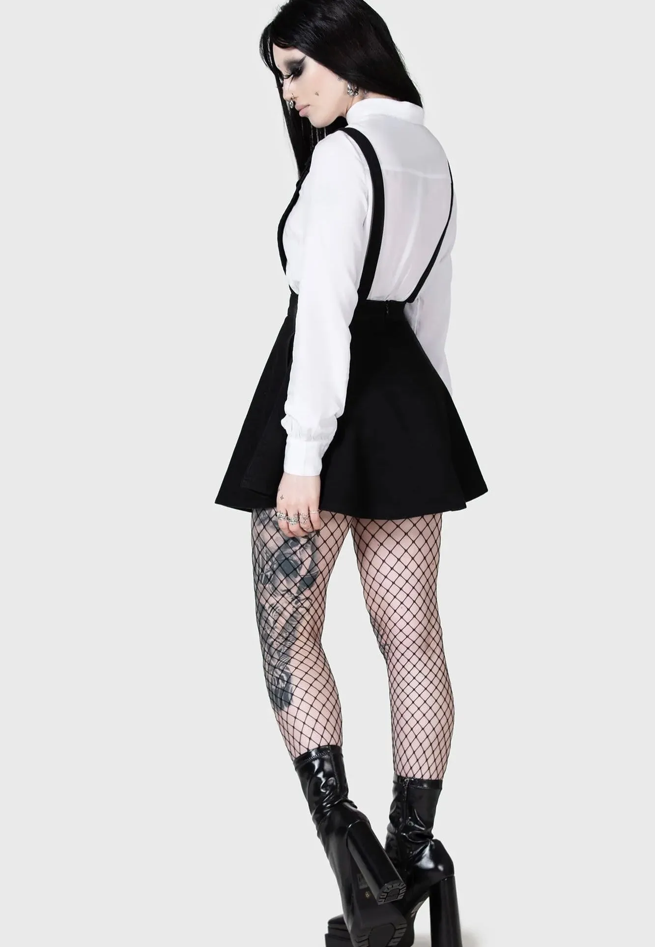 Killstar x Kihilist - Luna Orb Pinafore Black - Dress