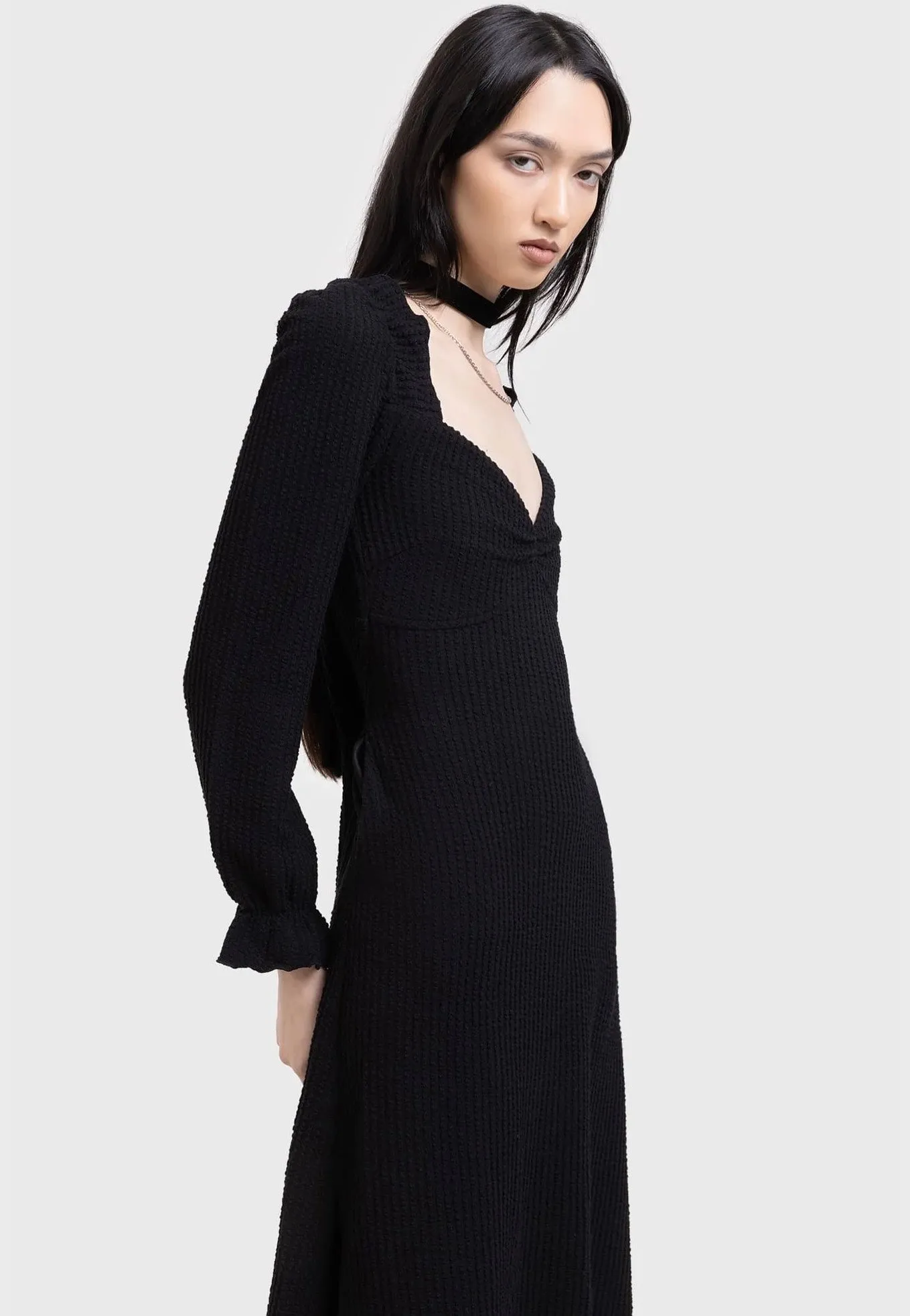Killstar x Kihilist - Shadow Weave Black - Dress