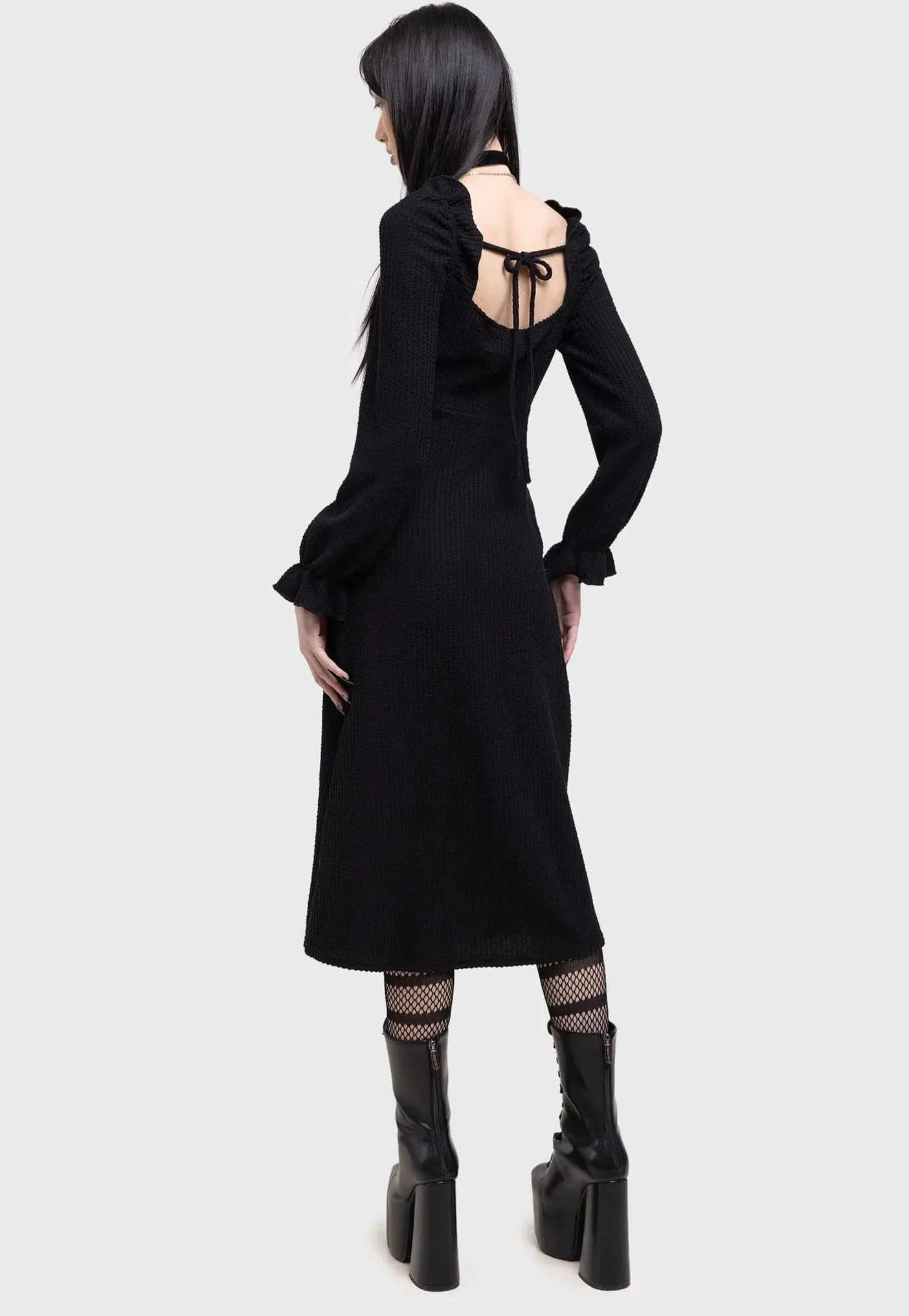 Killstar x Kihilist - Shadow Weave Black - Dress