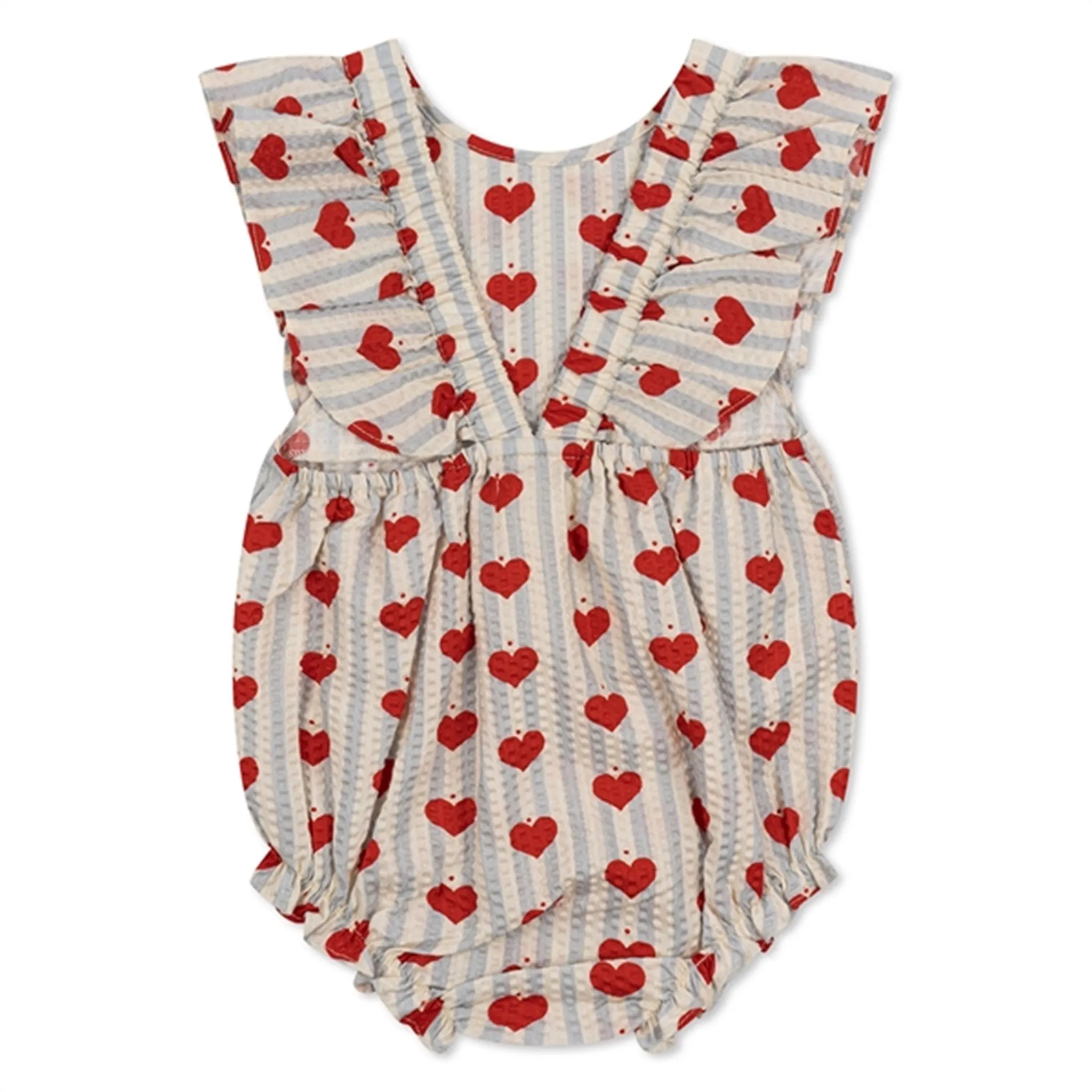 Konges Sljd Amour Blue Stripe Vivi Romper