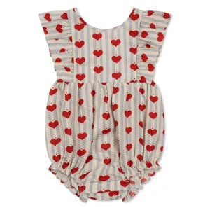 Konges Sljd Amour Blue Stripe Vivi Romper