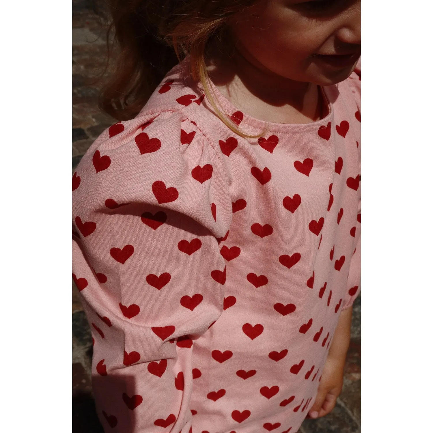 Konges Sljd Amour Rouge Drey Slit Blouse Gots