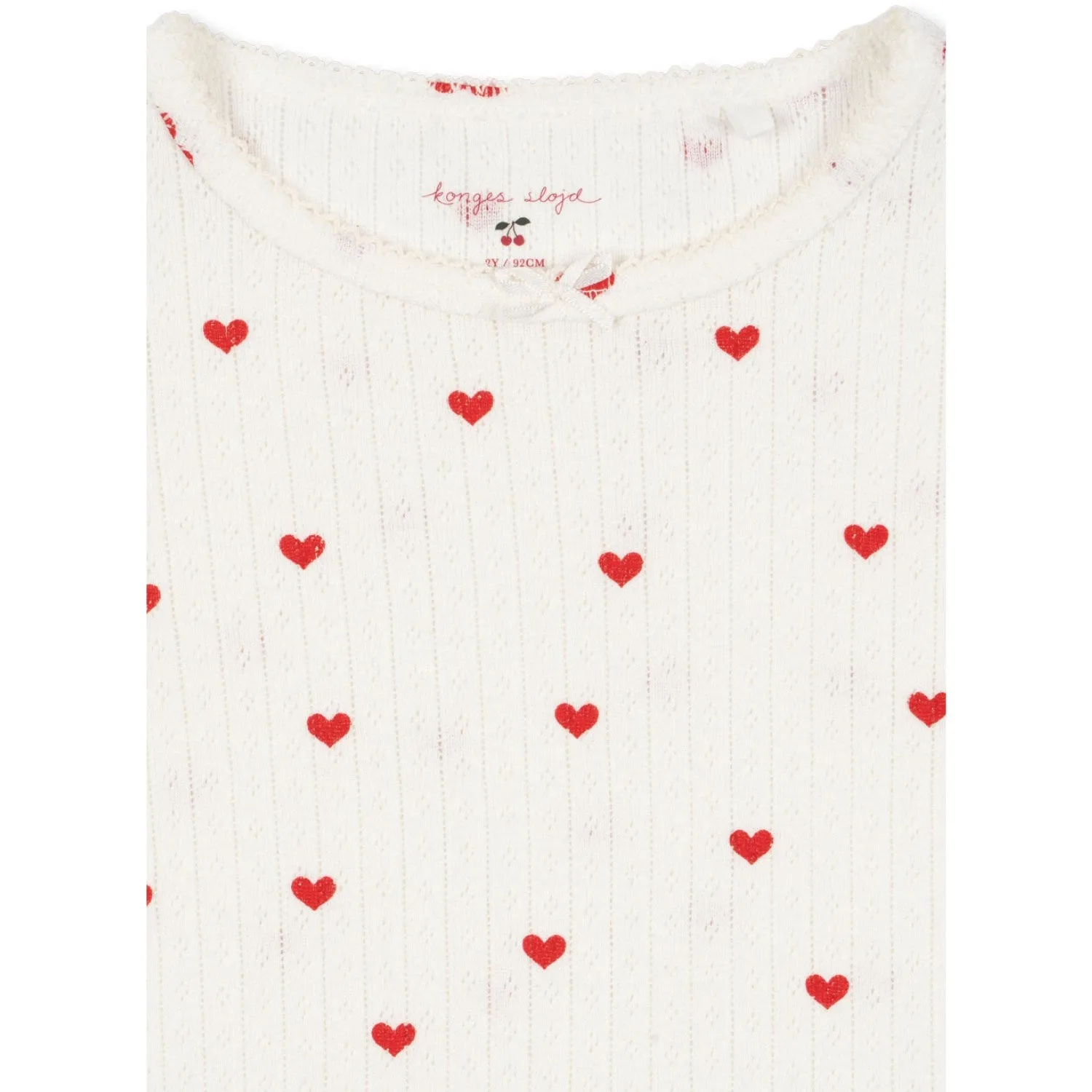 Konges Sljd Amour Rouge Minnie Blouse GOTS
