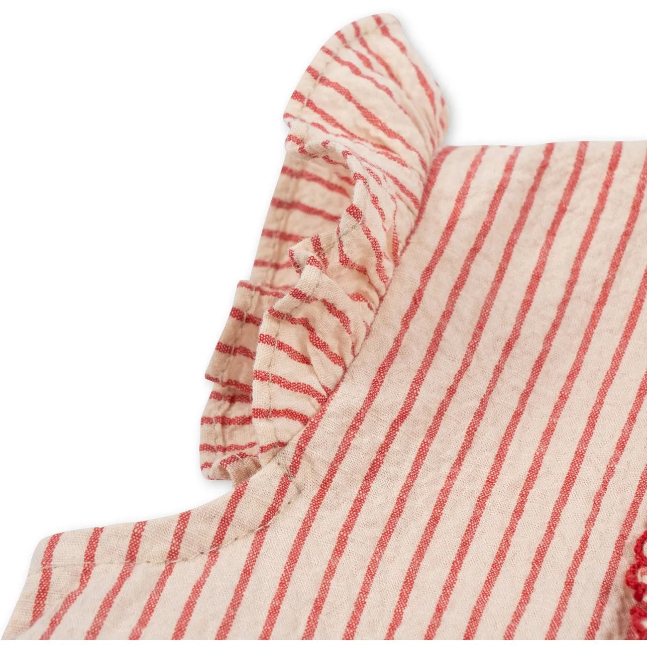 Konges Sljd Amour Stripe Ellie Frill Romper