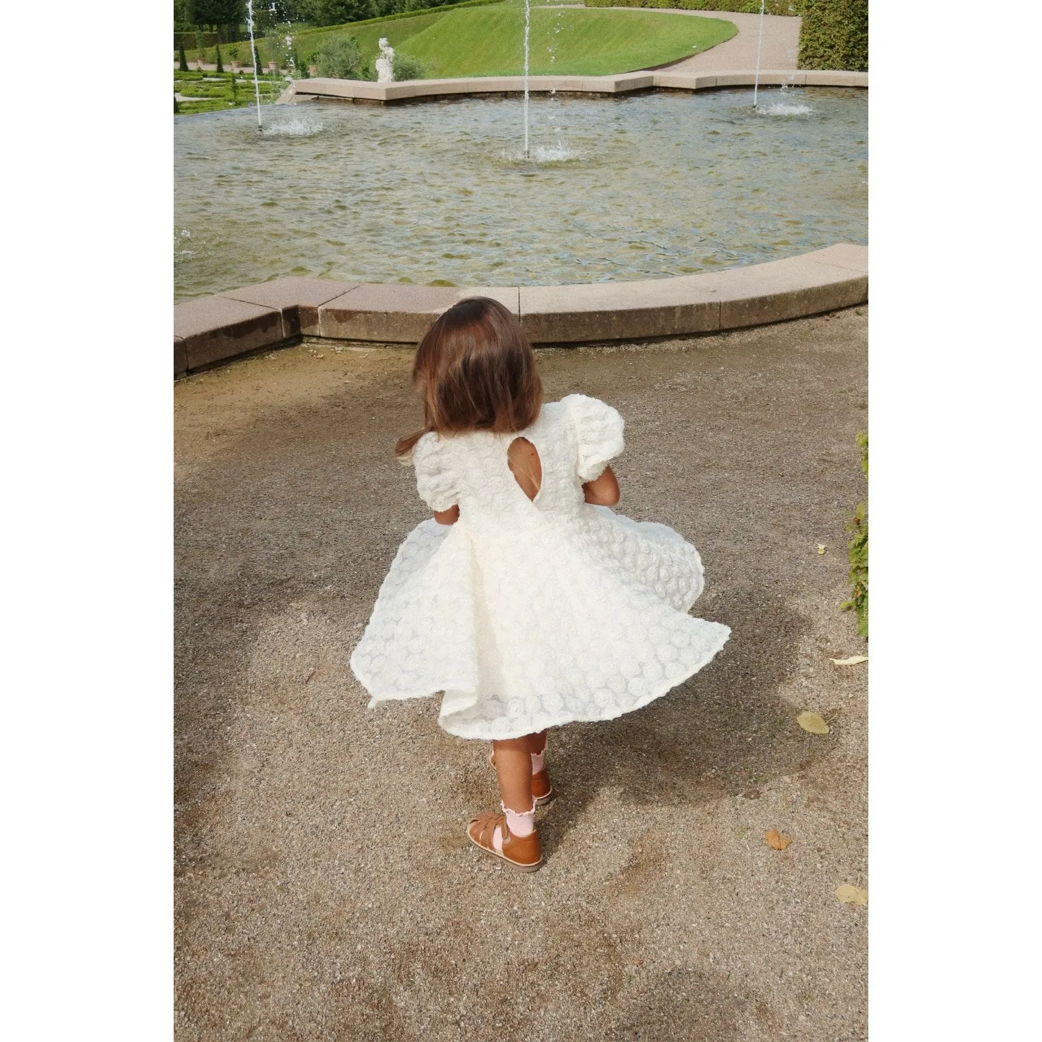 Konges Sljd Antique White Ally Dress
