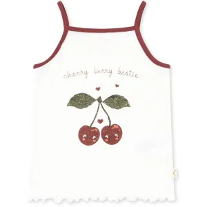 Konges Sljd Antique White Era Strap Top