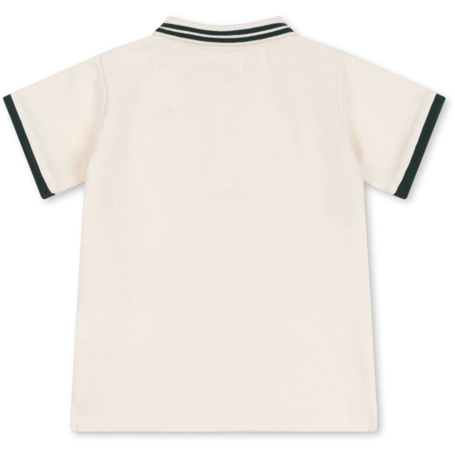 Konges Sljd Antique White Florian Polo Shirt Gots