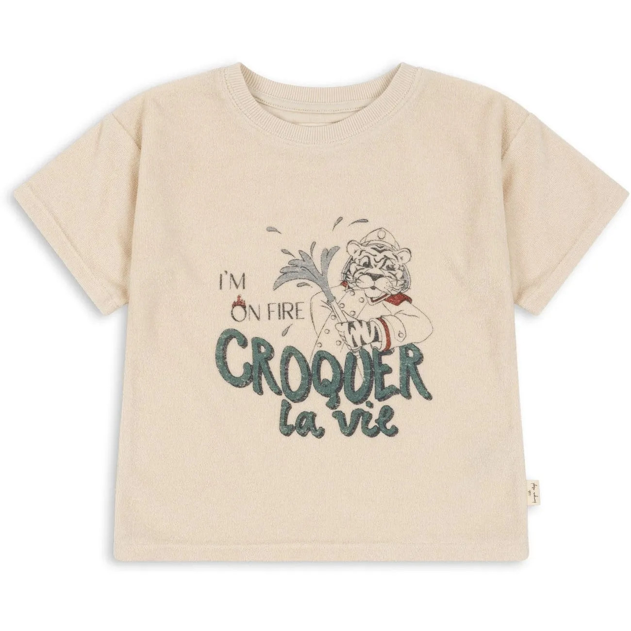 Konges Sljd Antique White Itty T-shirt