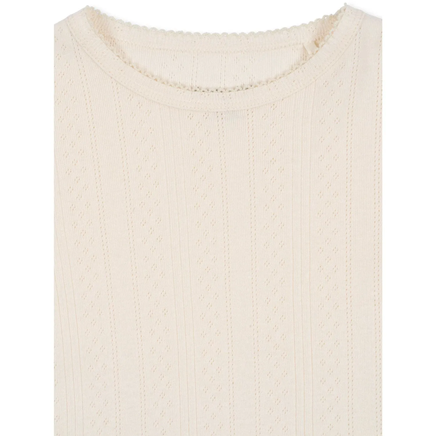 Konges Sljd Antique White Minna Blouse Gots