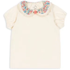 Konges Sljd Antique White Pami Tee Gots