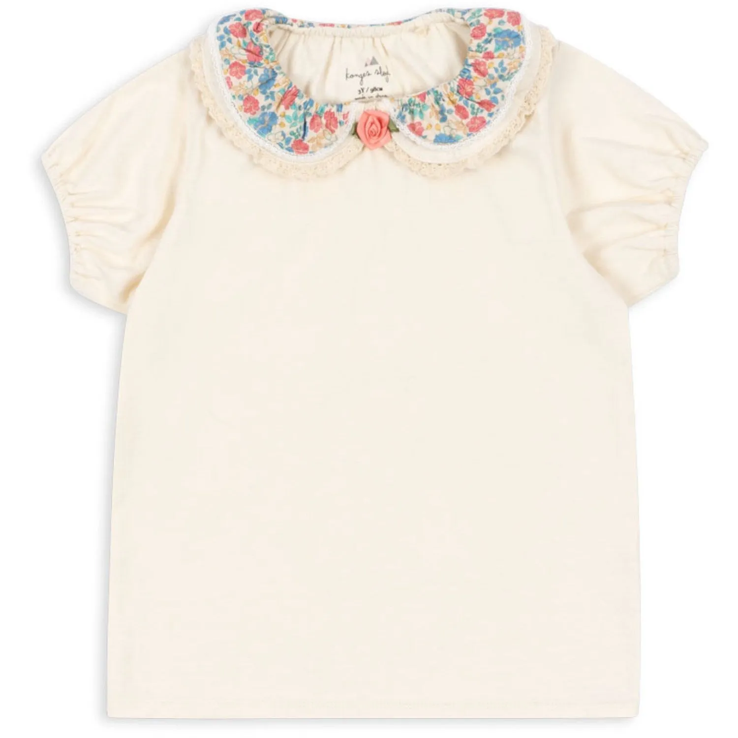 Konges Sljd Antique White Pami Tee Gots