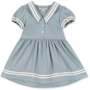 Konges Sljd Ashley Blue Celebration Allie Sailor Dress GOTS