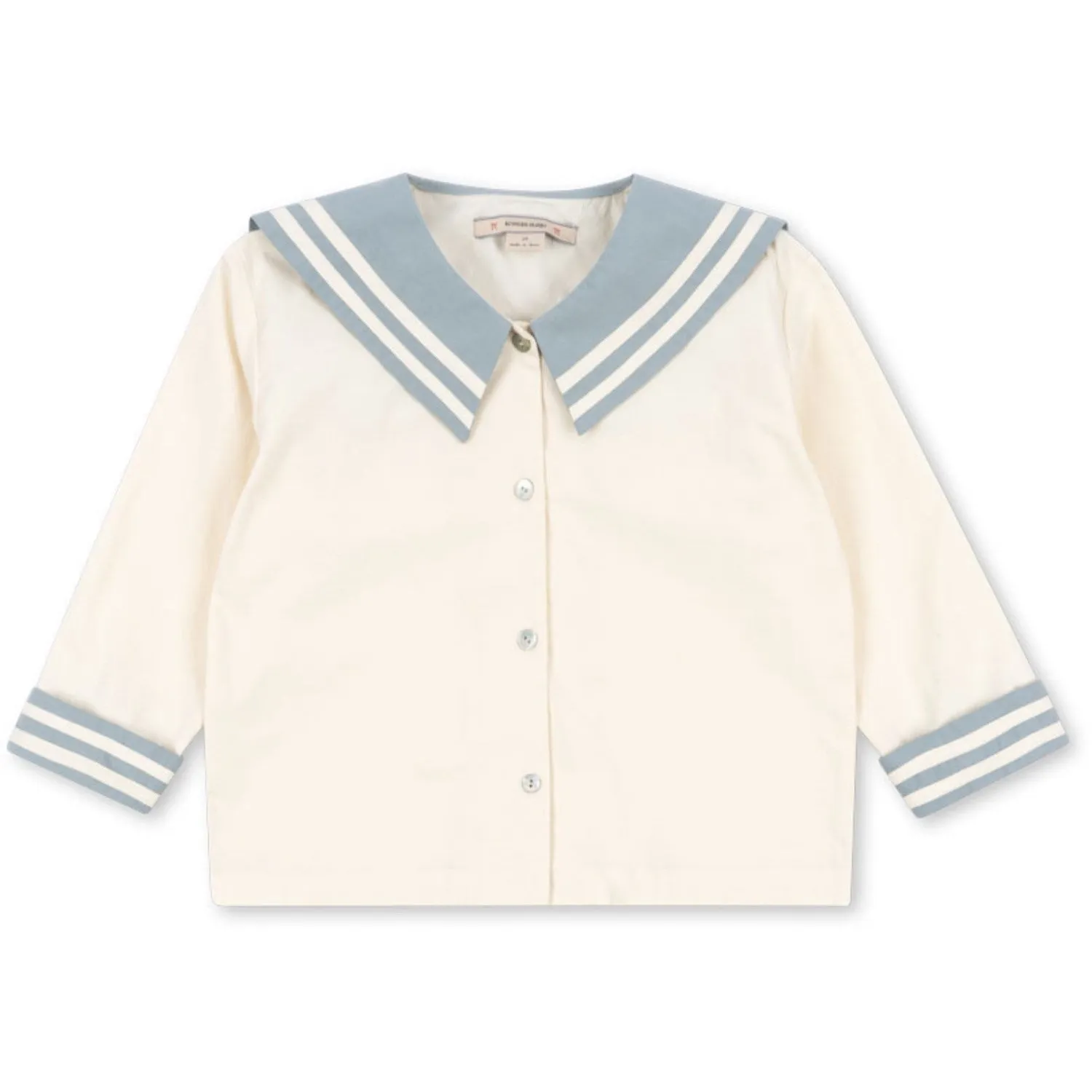 Konges Sljd Ashley Blue Celebration Sailor Shirt GOTS