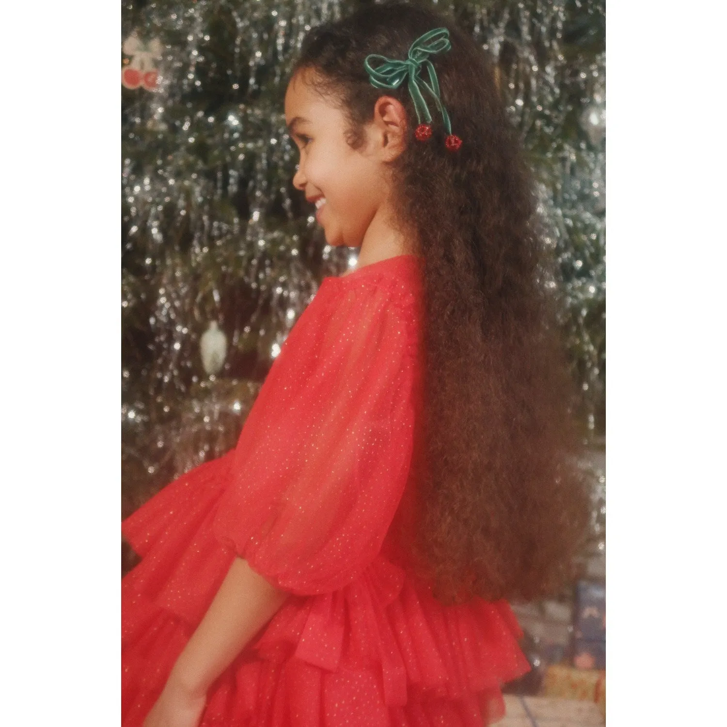Konges Sljd Barbados Cherry Fay Dress Grs