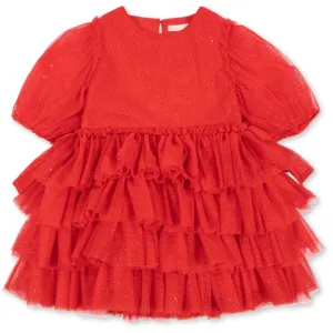 Konges Sljd Barbados Cherry Fay Dress Grs