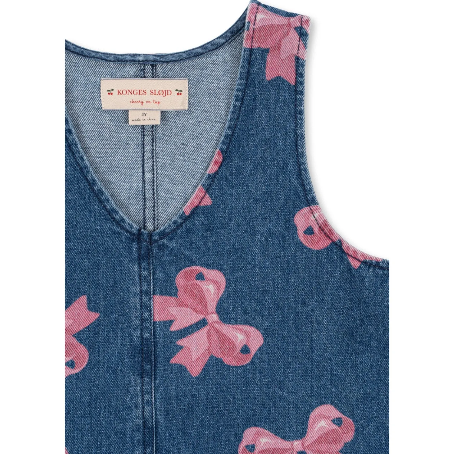 Konges Sljd Bella Bow (For Denim) Magot Dress Gots