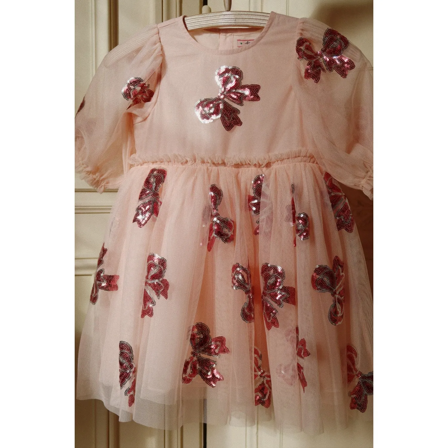 Konges Sljd Bella Bow Yvonne Sleeve Dress