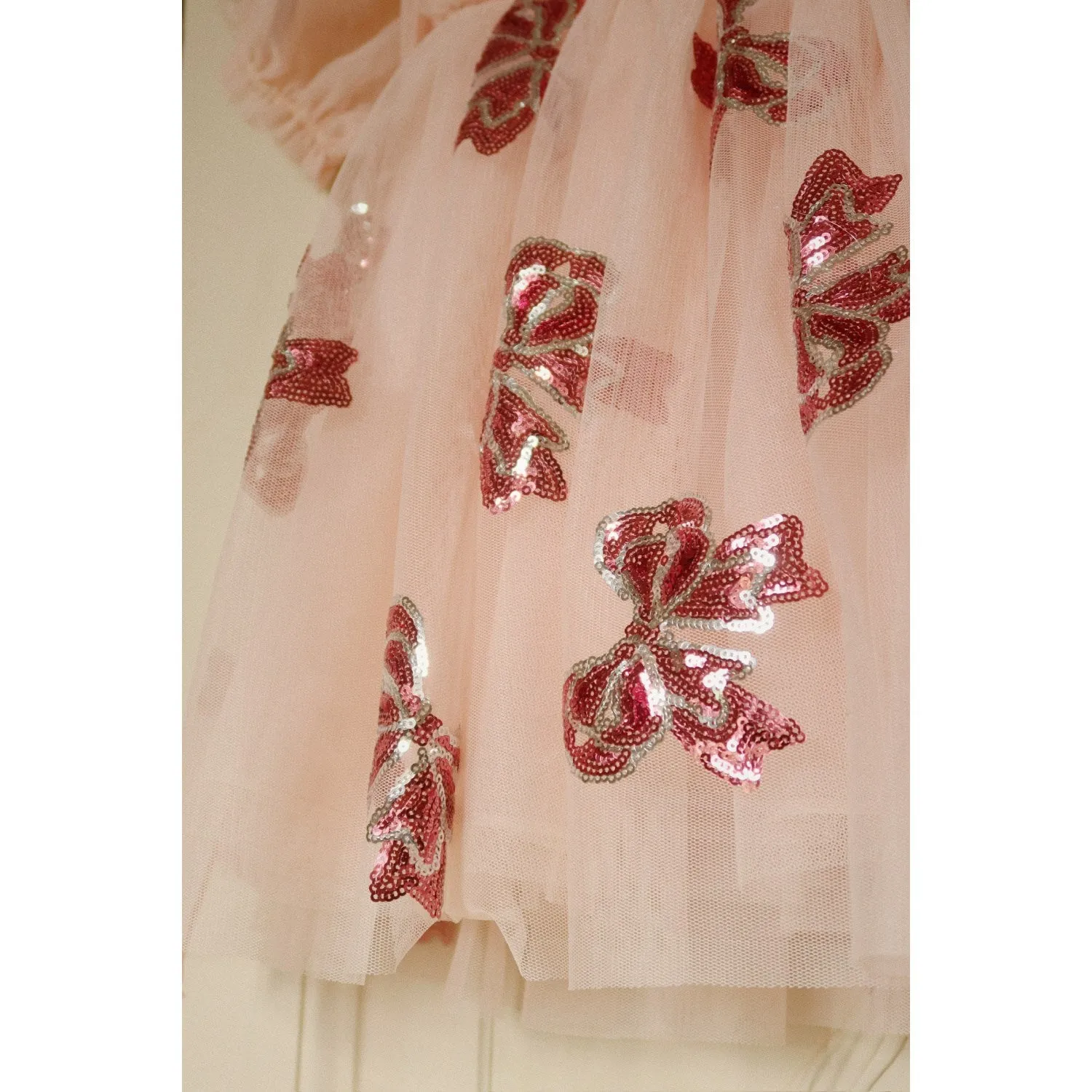 Konges Sljd Bella Bow Yvonne Sleeve Dress