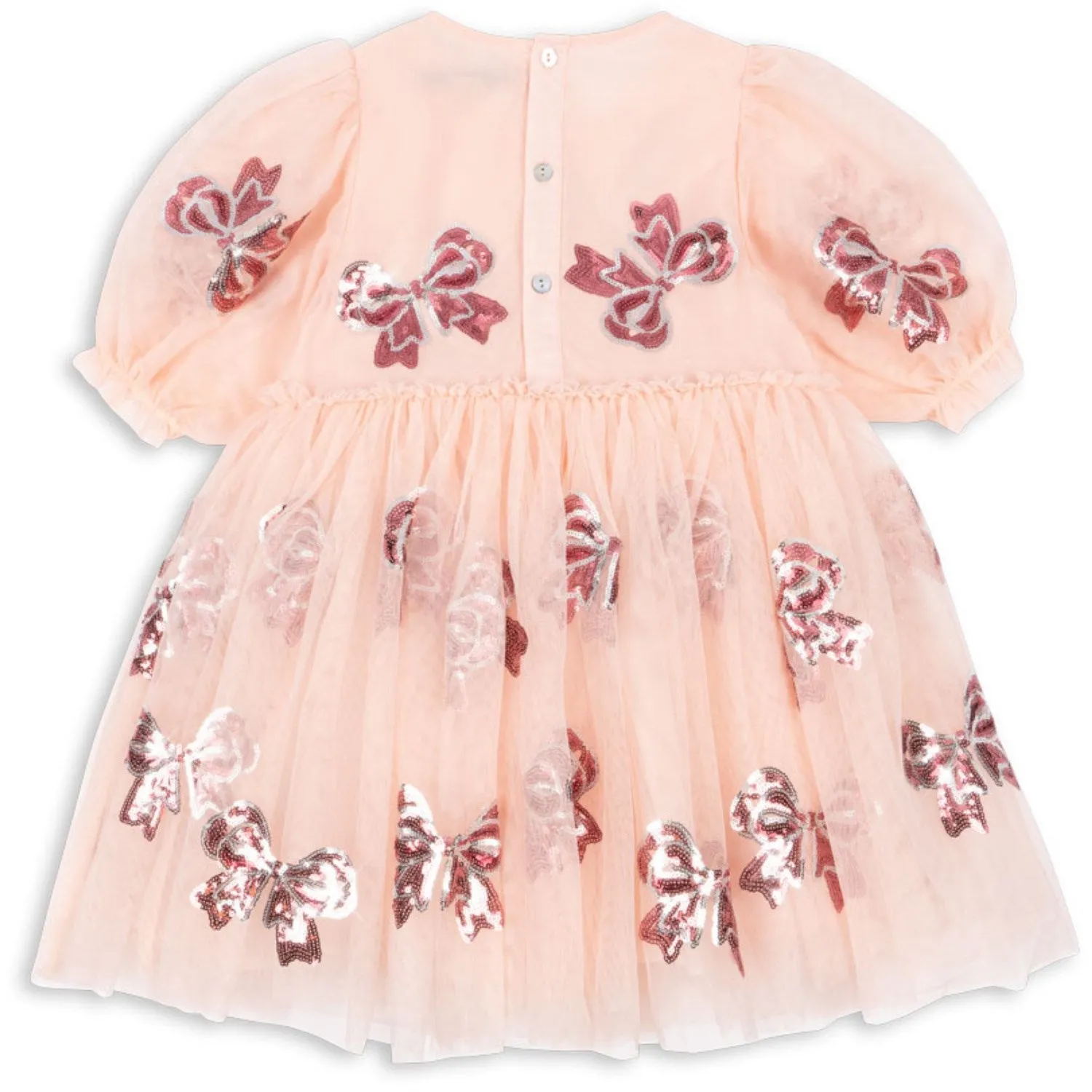Konges Sljd Bella Bow Yvonne Sleeve Dress