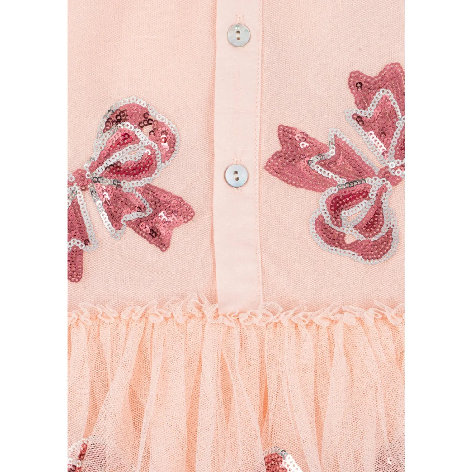 Konges Sljd Bella Bow Yvonne Sleeve Dress