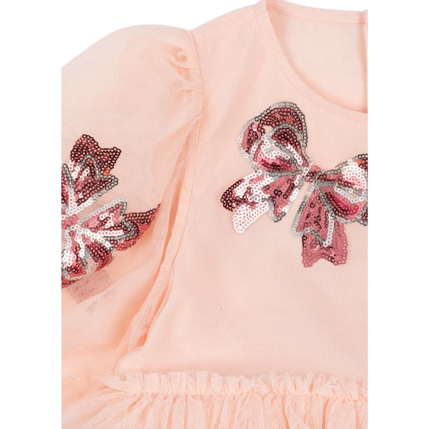 Konges Sljd Bella Bow Yvonne Sleeve Dress