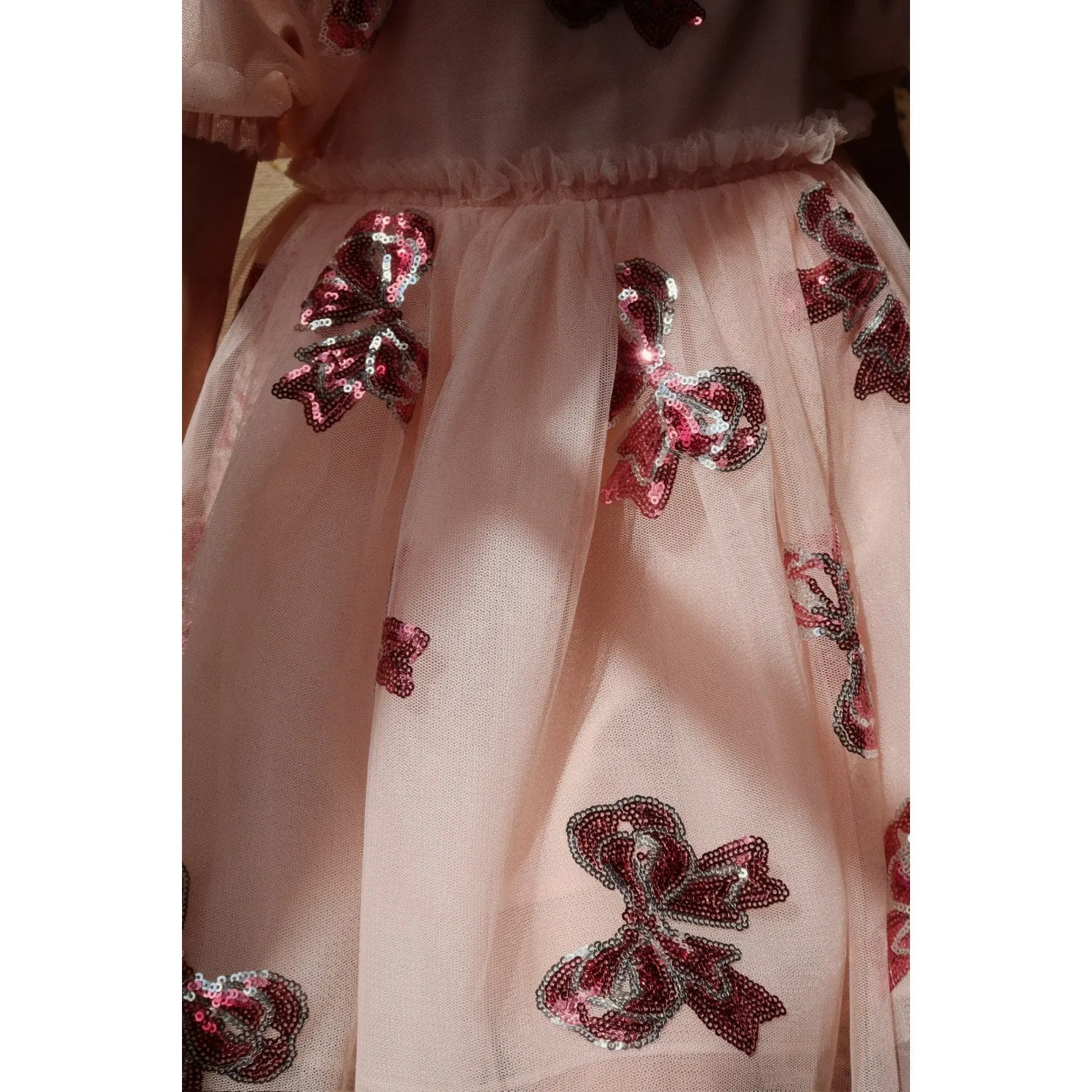 Konges Sljd Bella Bow Yvonne Sleeve Dress
