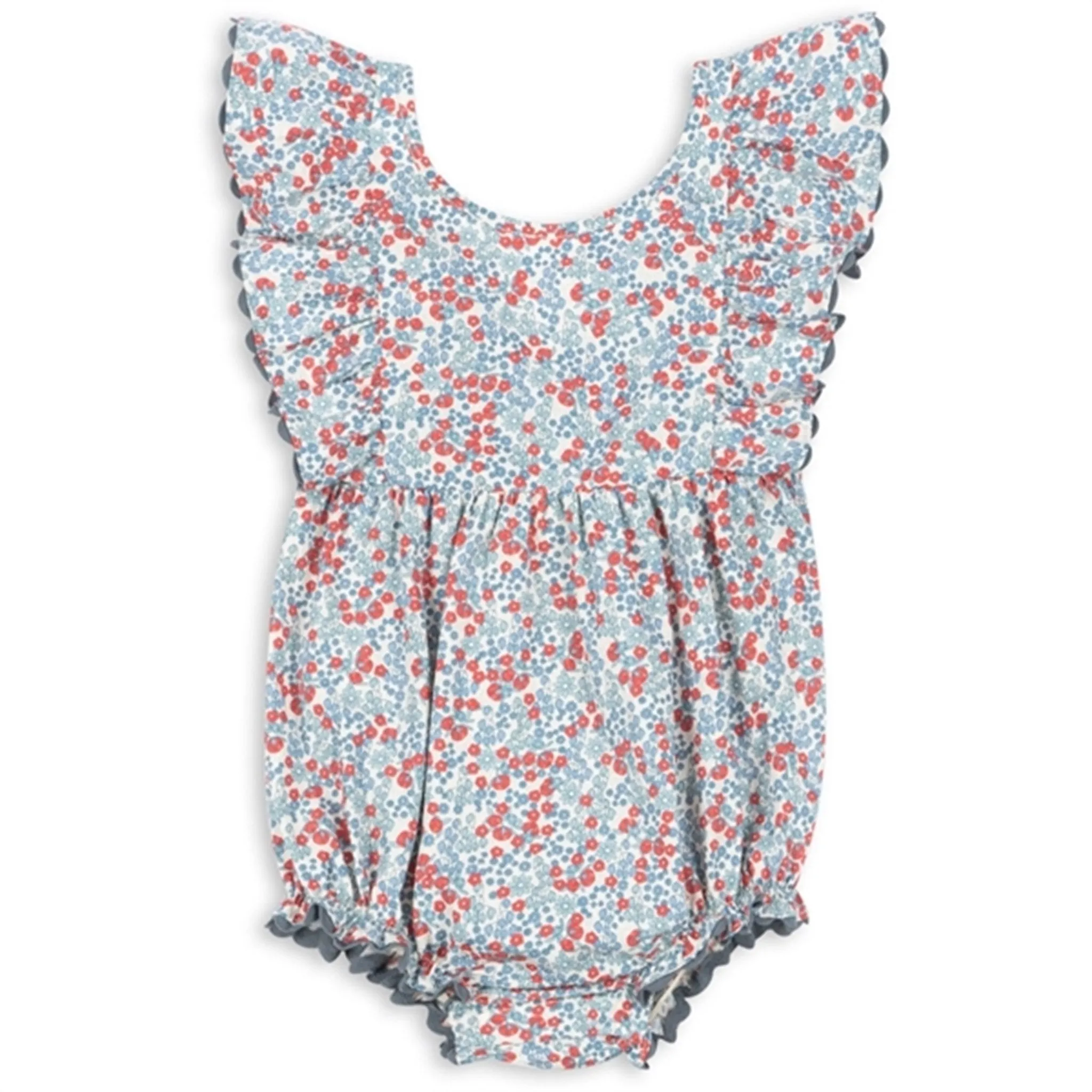 Konges Sljd Bibi Blue Verbena Romper