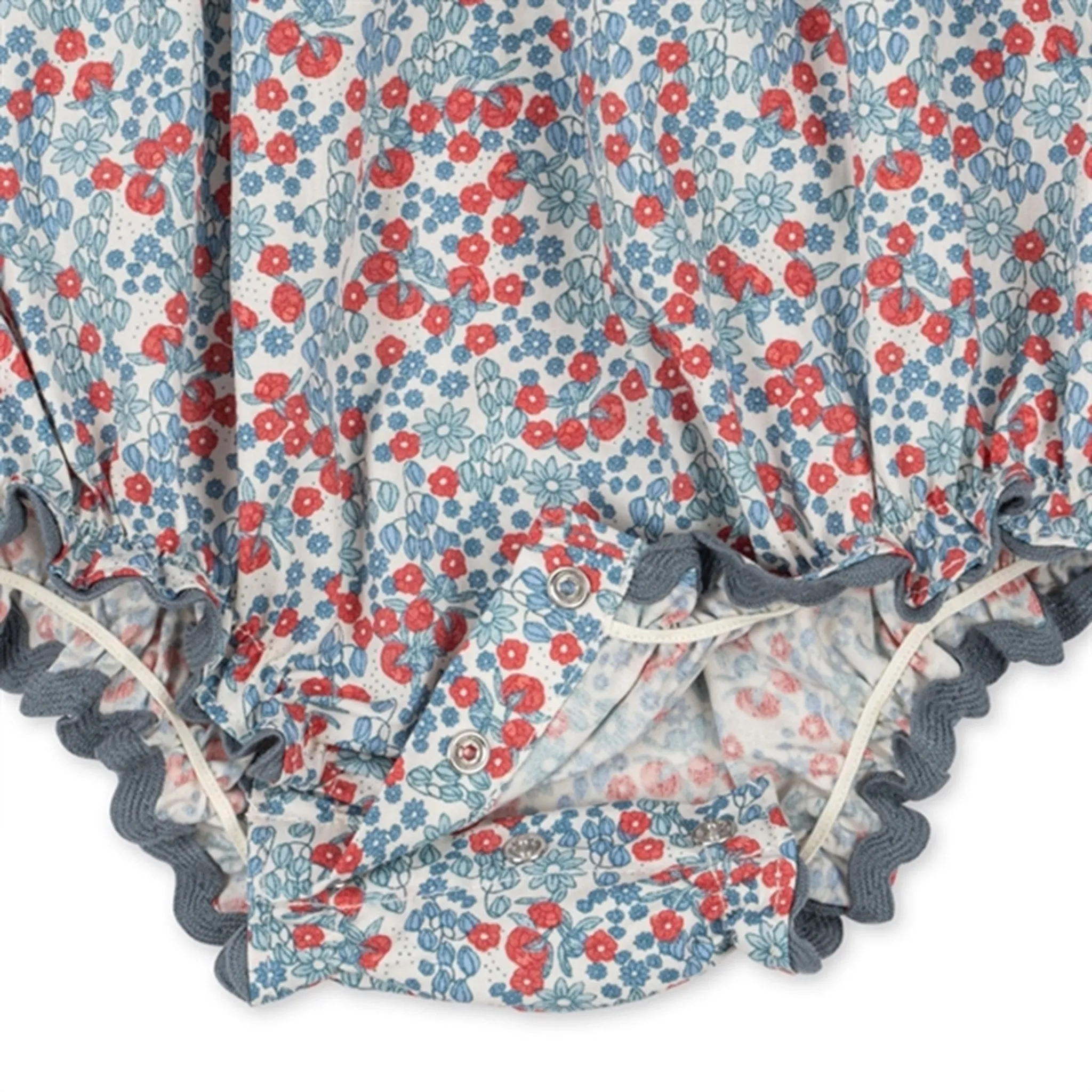 Konges Sljd Bibi Blue Verbena Romper