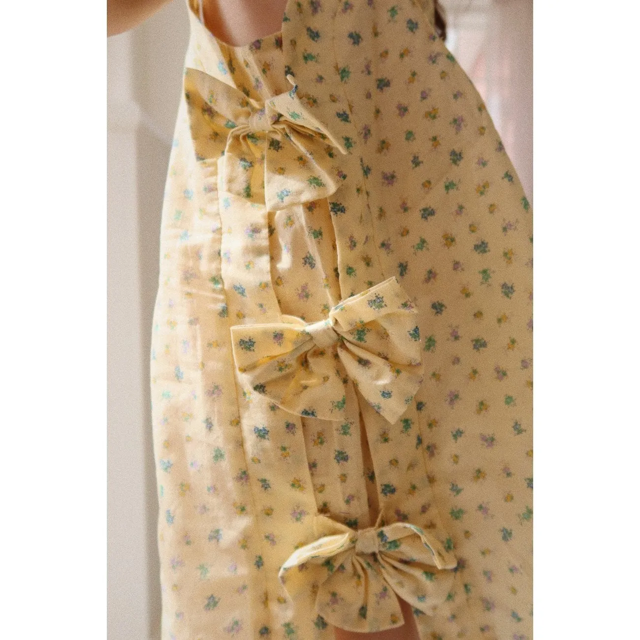Konges Sljd Bloomie Butter Pacey Bow Dress