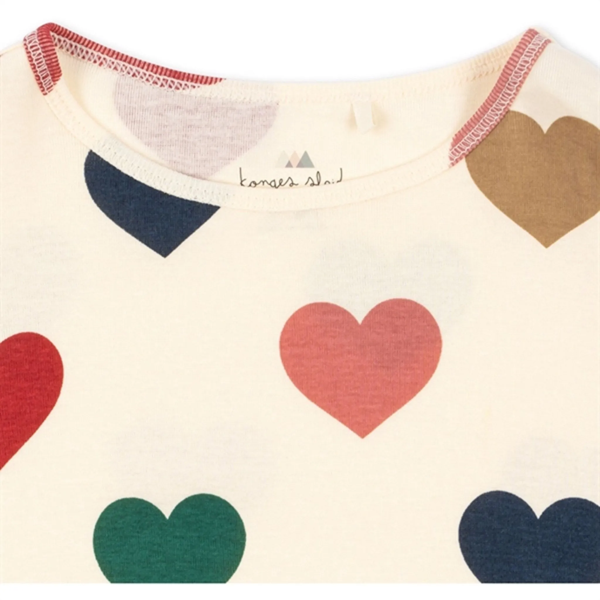Konges Sljd Bon Coeur Color Claic T-shirt