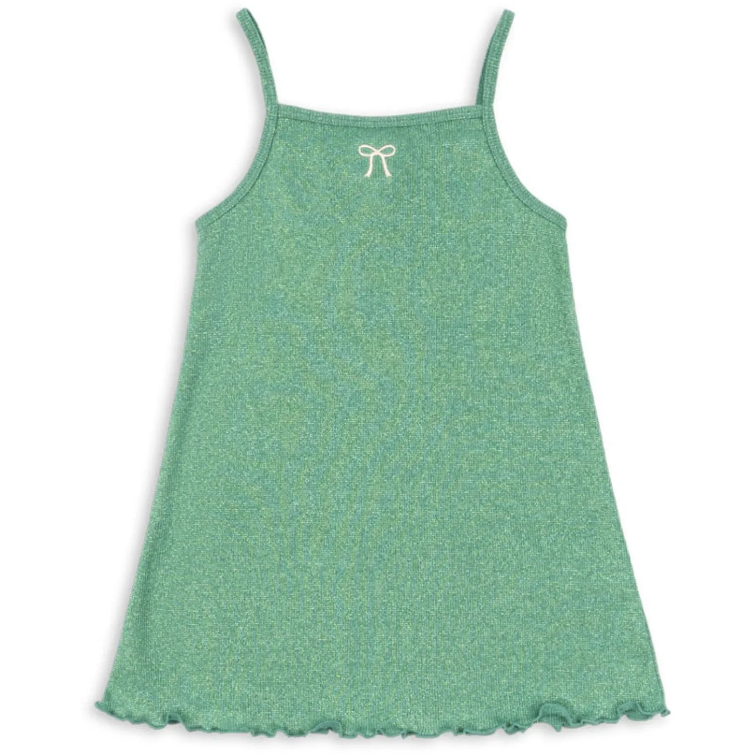 Konges Sljd Bottle Green Roli Strap Dress