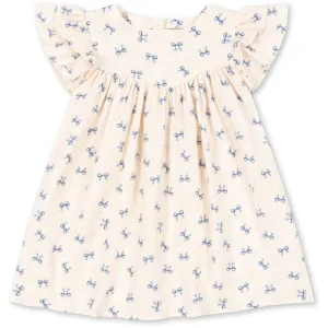 Konges Sljd Bow Bleu Coco Dress Gots